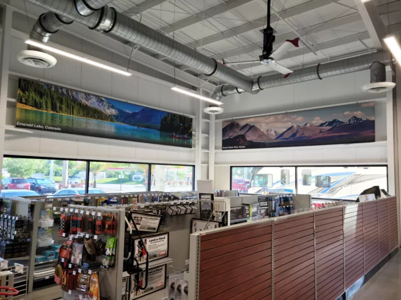 SEG Wall Mounted Banners | Borderless High Quality Banners
