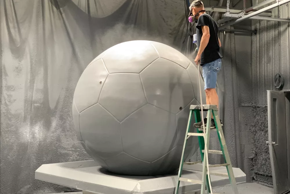 Foam3D Soccer Ball | Giant Props Fabrication