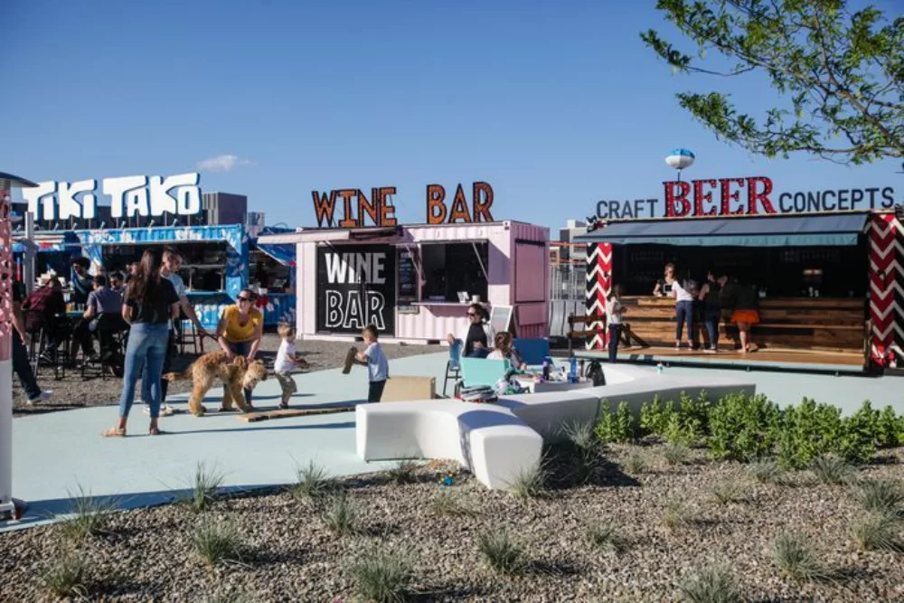 Winery and Brewery for Pod Park | Custom Shipping Containers