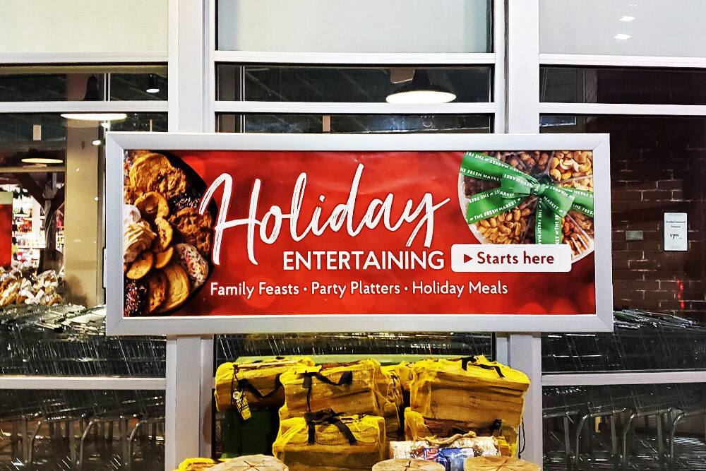 Business Banner Holiday Entertaining Banner Stretch Frame 1000x667