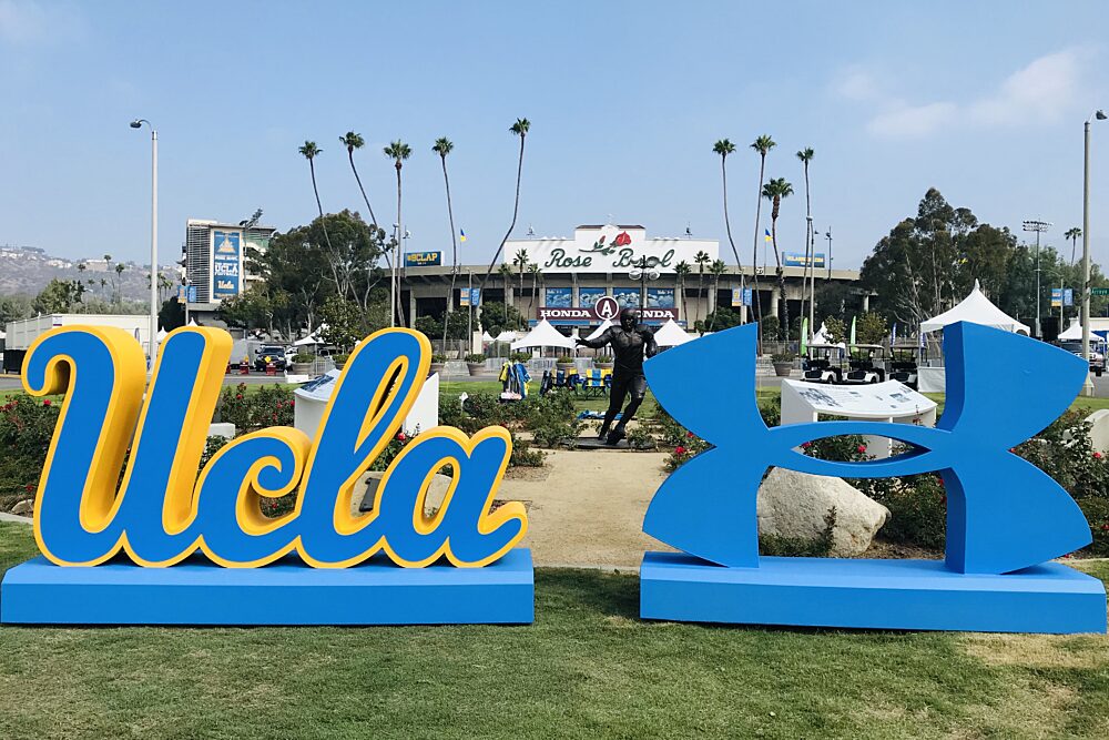 Foam3 D Selfie Signs UCLA Under Armour Sponsorship