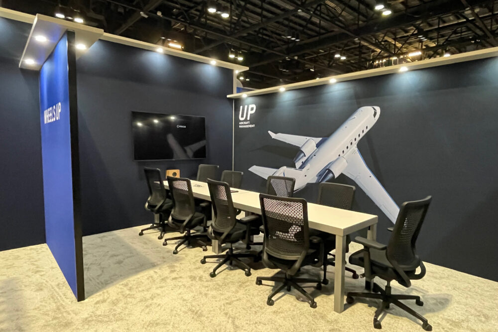 Wheels Up Tradeshow Booth 009