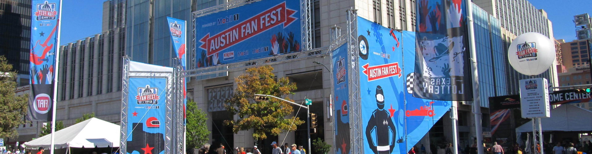 Truss and Mesh Graphics at Austin Fan Fest