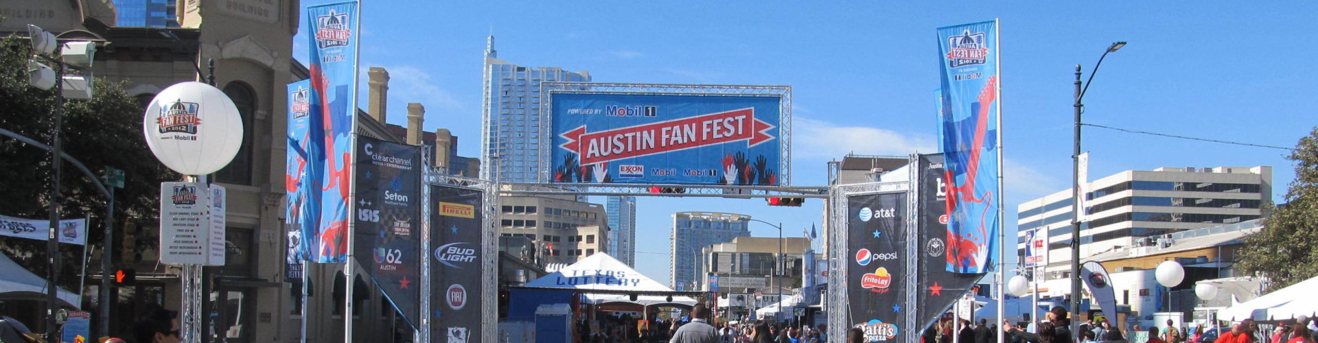 Truss Structure at Austin Fan Fest
