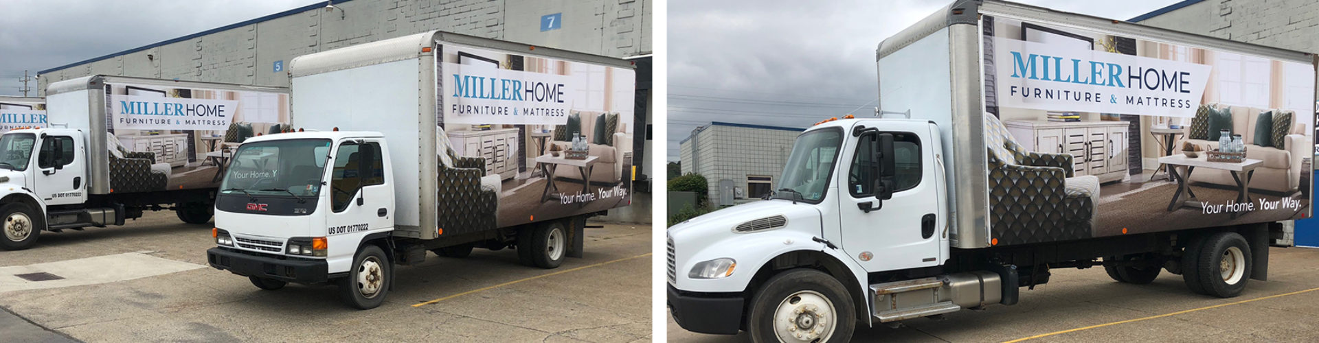 Miller Home Furnishing Mobile Billboards Britten, Inc