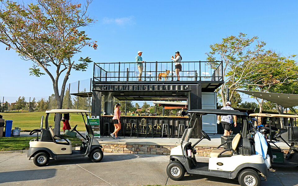 Arrowood Golf Course Pop-Up Food Stand with Rooftop Deck