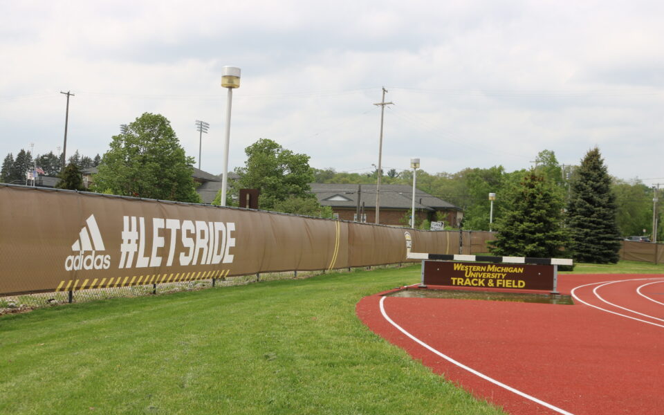Fence Scrim for Track Fields | Mesh Fence Banner