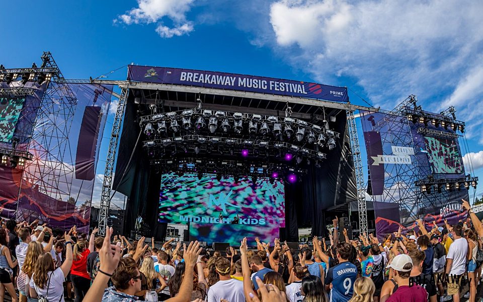 Breakaway Festival Stage Mesh | Stage Accents