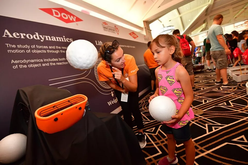 Dow GLBI Stem Center | Foam Props for Learning Center
