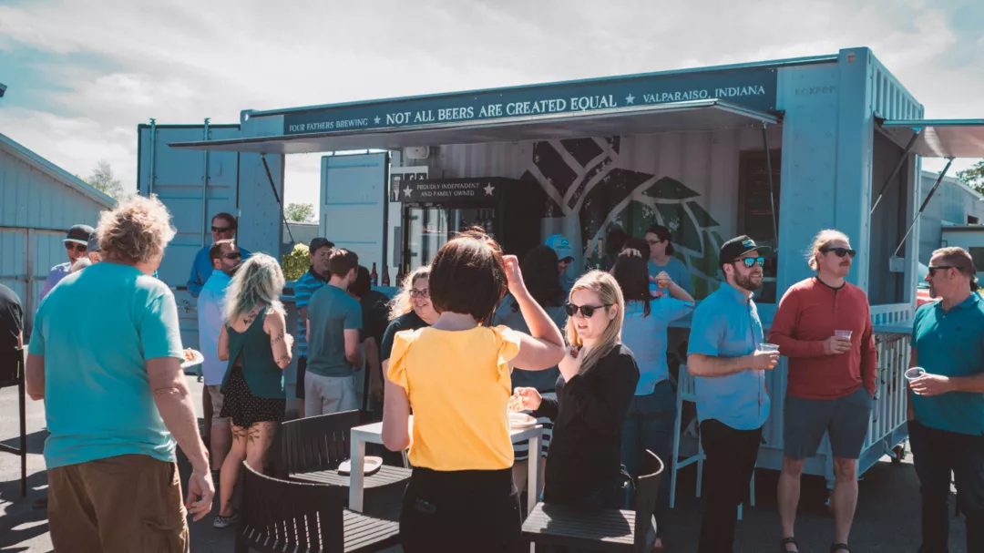 Shipping Container Bar | Popup Brewery