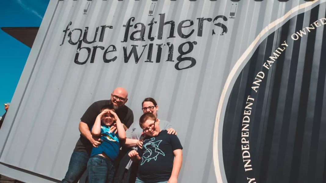 Four Fathers Brewing BoxPop Decal
