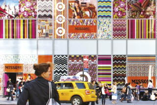 Window Decals | Missoni Madness Bryant Park Target