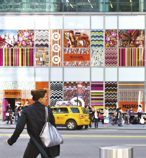 Window Decals | Missoni Madness Bryant Park Target