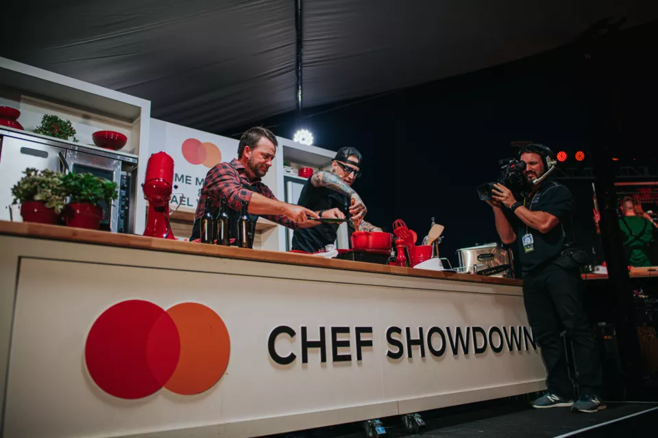 Custom Event Space | Mastercard Chef Showdown