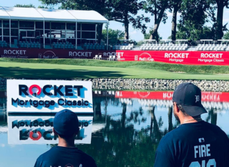 Foam3D Rocket Mortgage Classic Floating Logo | Signage for Golf Events