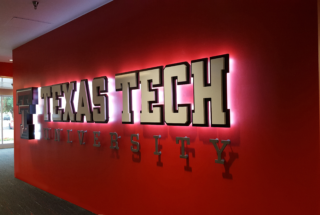 Texas Tech Lit Signs | University Wall Decor