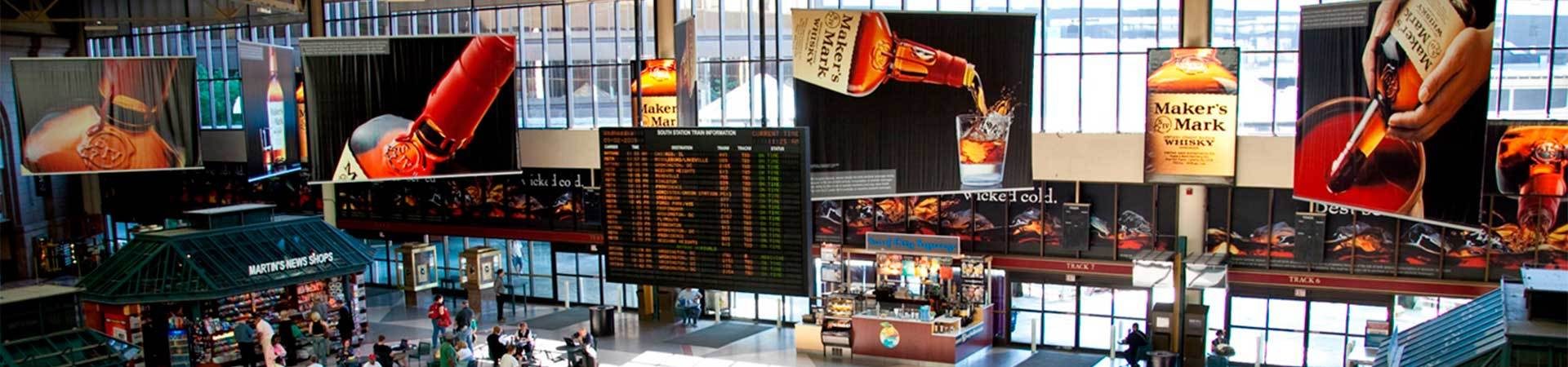 Ceiling Displays Remote Control Banner Hoist Britten Inc