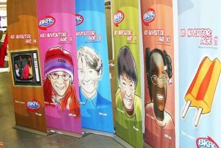 Retractable Banner Stands With Custom Advertising Graphics