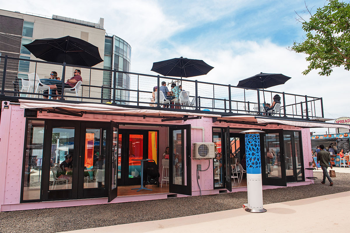 Shipping Container Restaurant