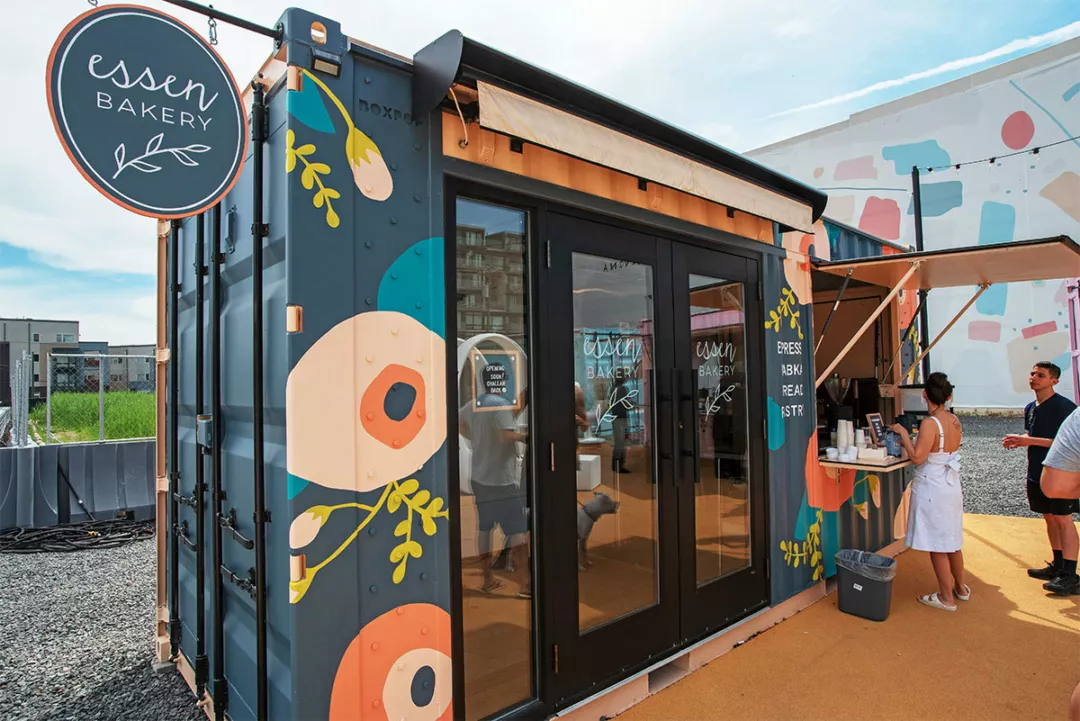 Box Pop Bakery Shipping Container | Semi-Permanent Food Stand