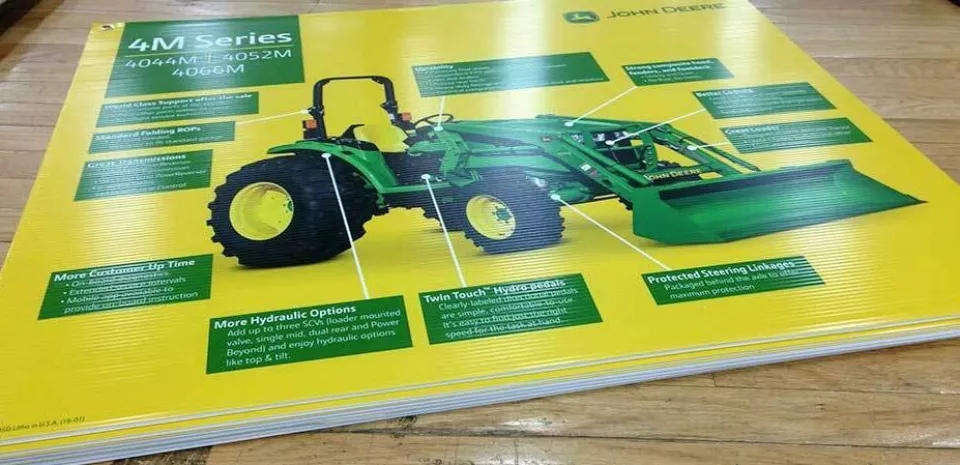 Corrugated Rigid Sign | Weatherproof Outdoor Signs