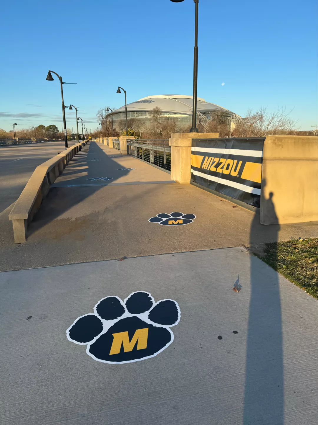 Mizzou Paw Decals