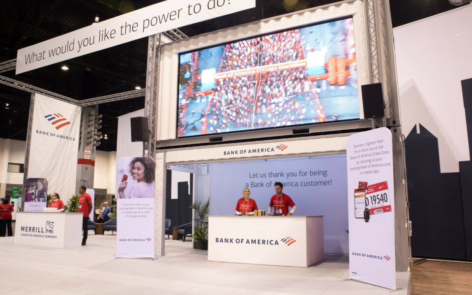 Custom Tradeshow Kit | Bank of America Trade Show