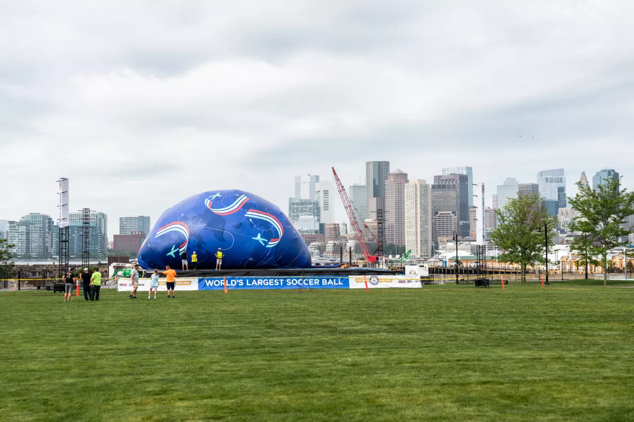 Massport Soccer Ball Thursday Install 11