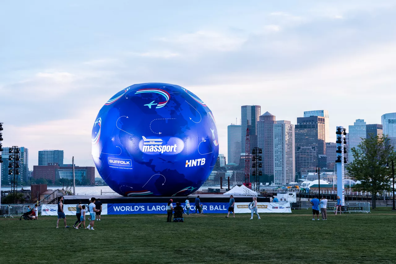 Massport Soccer Ball Thursday Night Sunset 2 smaller