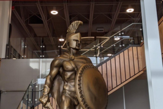 Lake City Trojan Statue