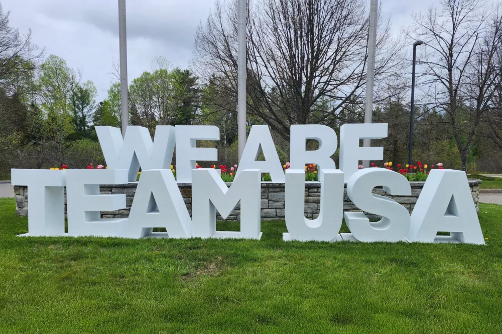 Foam3d letters we are team usa expanded