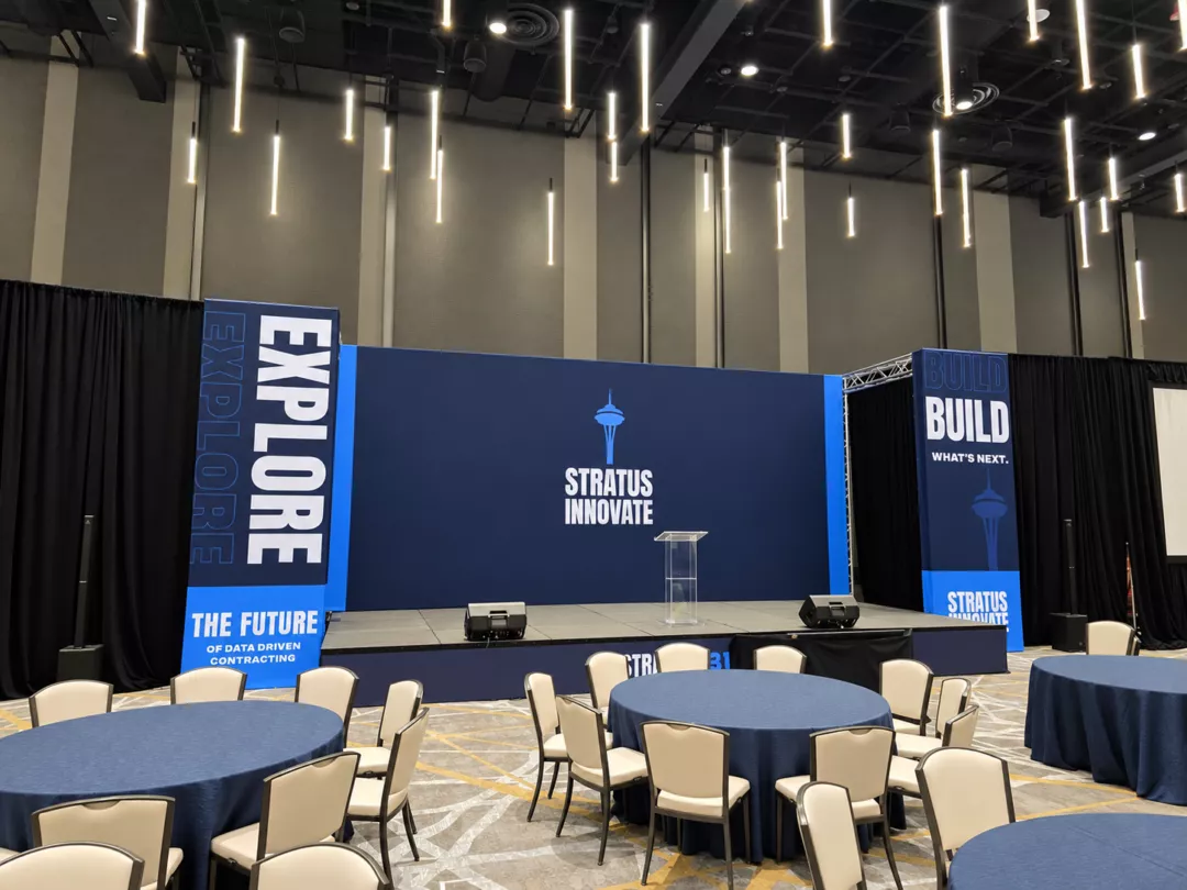 Polished Stratus Innovate Conference Stage