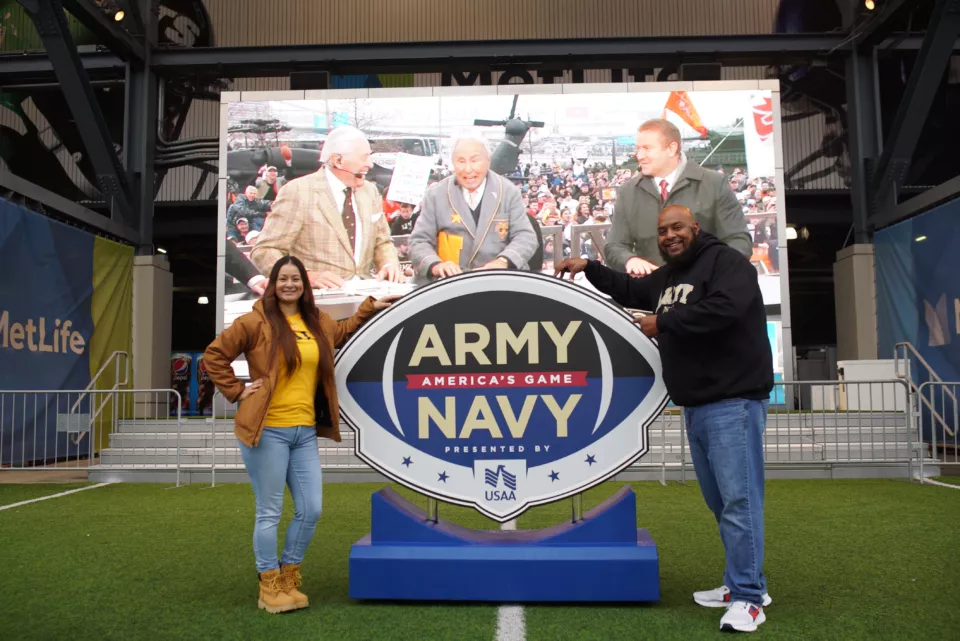 army navy USAA foam logo