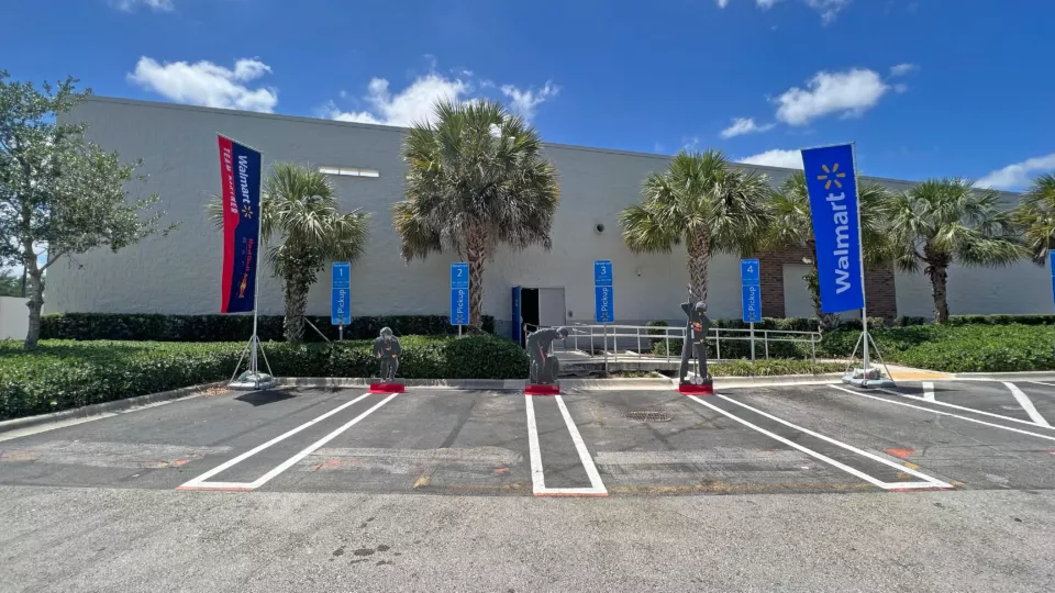 Walmart feather flags