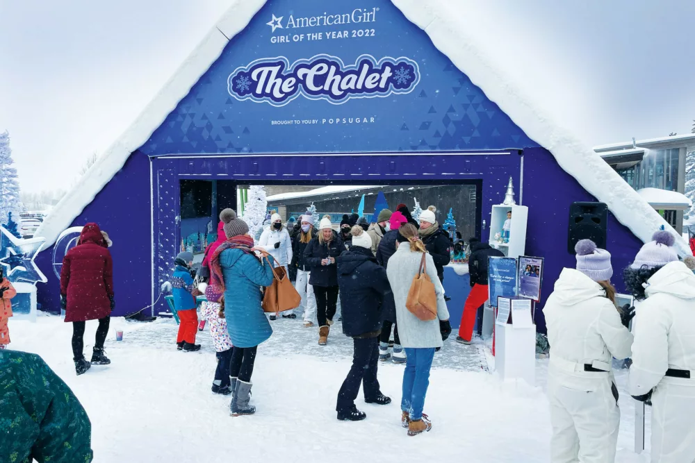 Boxpop American Girl Chalet Experiential Event