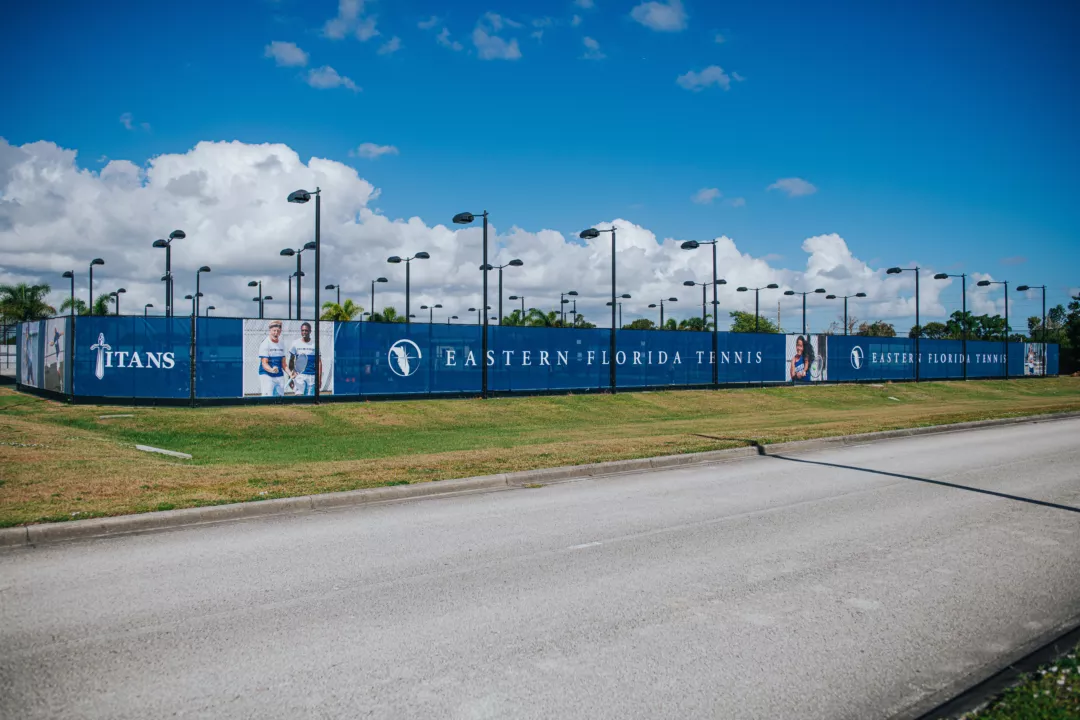 Eastern Florida State Fence Banner | Mesh Fence Coverings