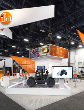 Foam3 D Sculpture ifm Efector CONEXPO 2026 10