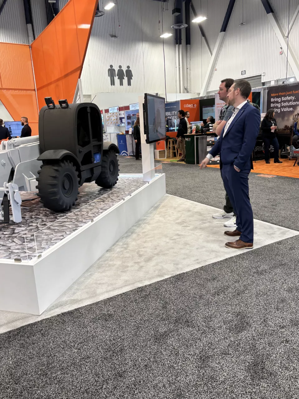 Foam3 D Sculpture ifm Efector CONEXPO 2026 3