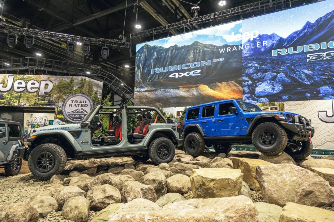 Jeep tradeshow backdrop