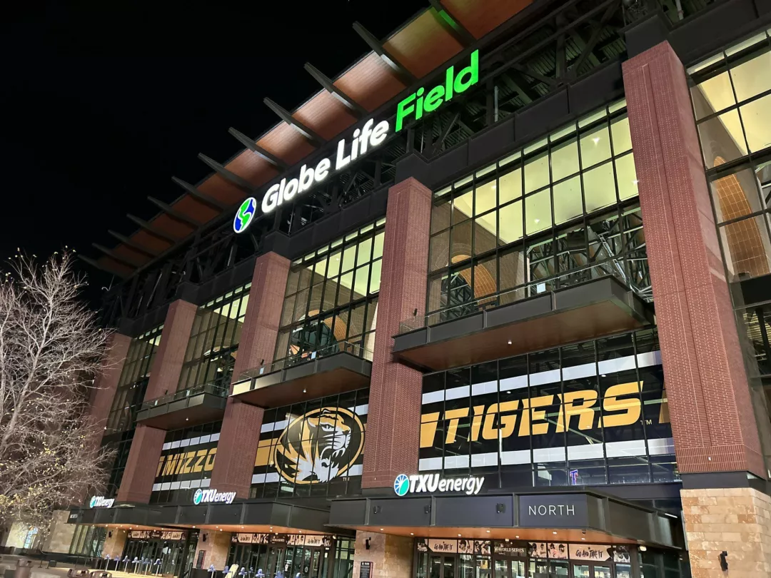 Large Decal for Stadium Windows