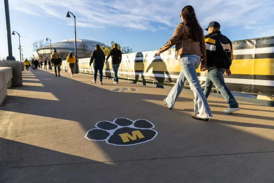 Stadium Floor Decals | Wayfinding Decals