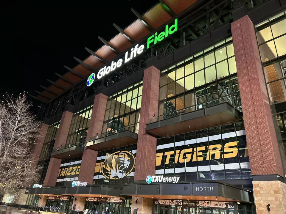 Large Decal for Stadium Windows