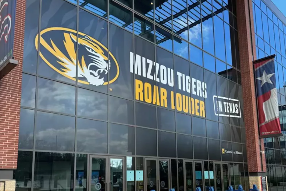 Mizzou window decal