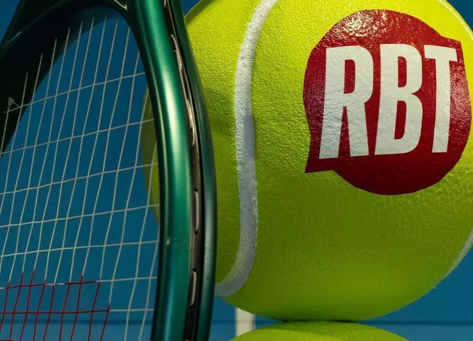 Red Ball Tennis Foam cropped