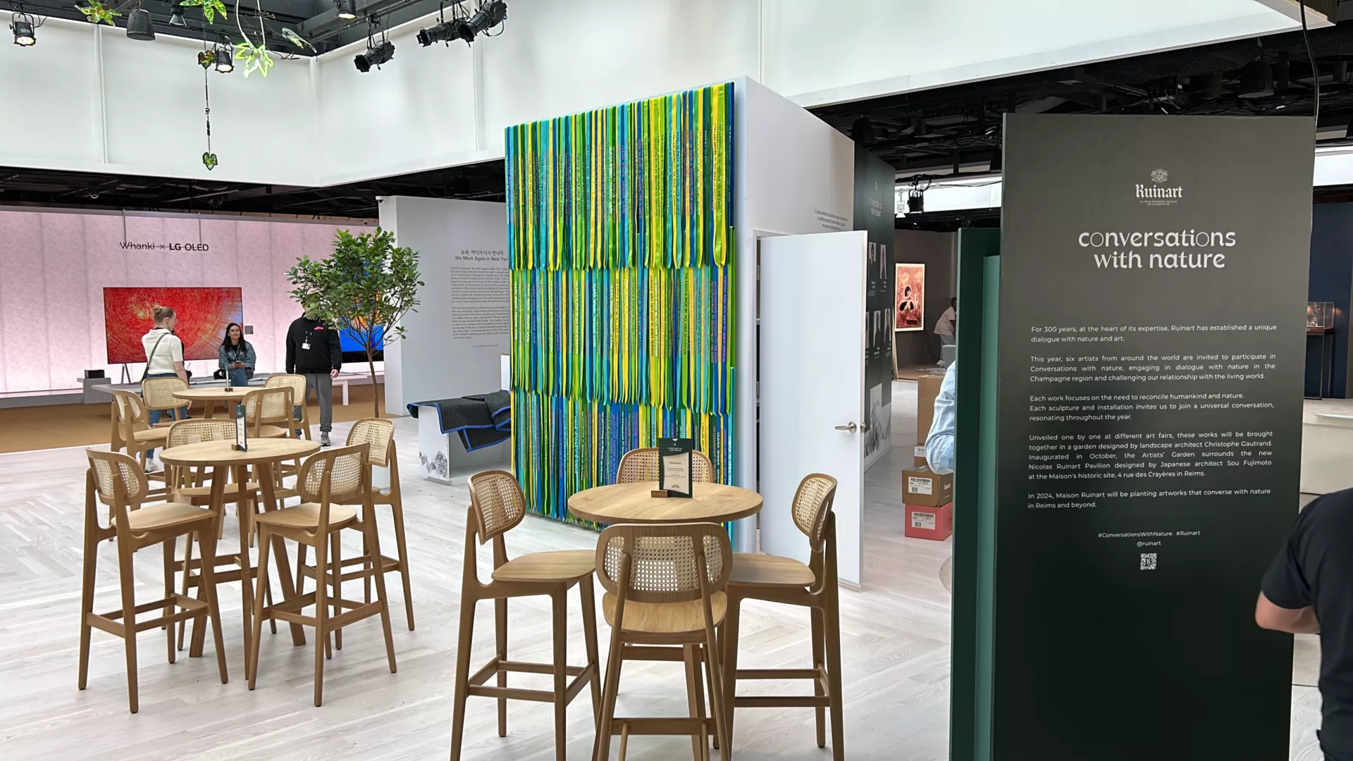 Wooden Seating Area | Event Activation