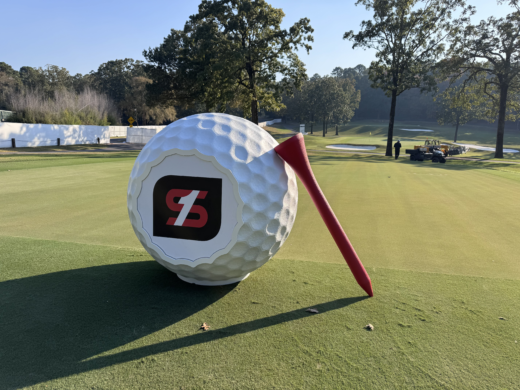 Giant Golf Ball Statue | Branded Large Golf Ball