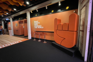 University of Texas Hook Em' Horns Lounge | Branded Environment