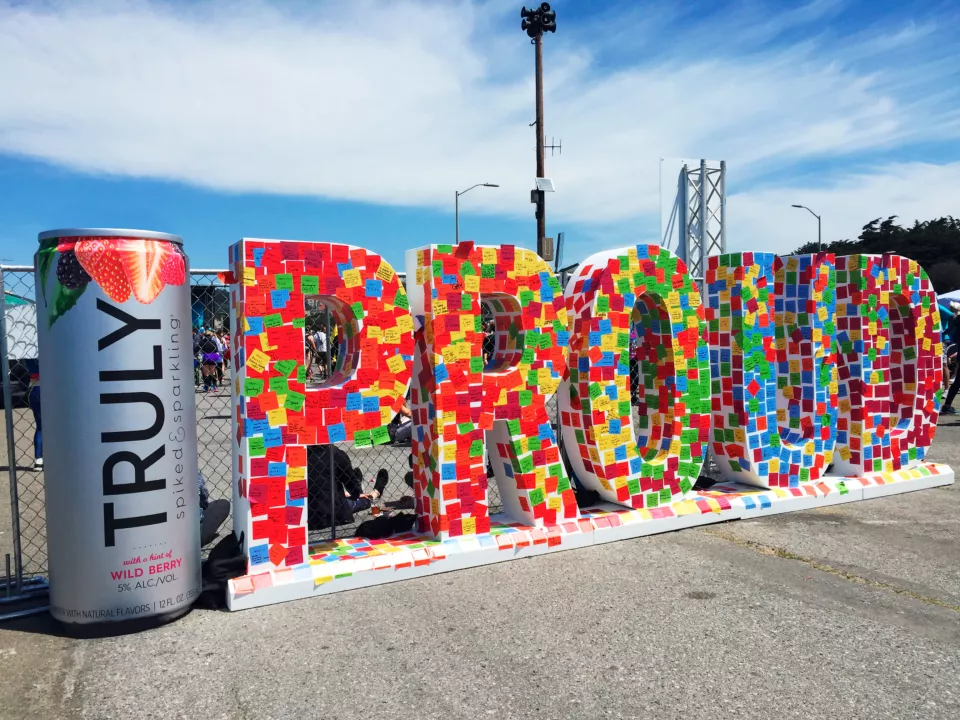 Truly Foam Letters
