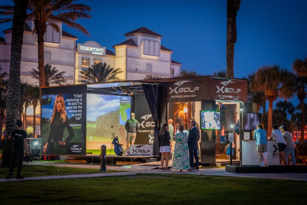 X golf trailerbox x force one mobile golf simulator 54196187633 o